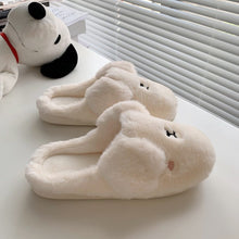Load image into Gallery viewer, Women Comfort Plush Bear Slippers