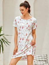 Load image into Gallery viewer, Taylor Floral Short Sleeve Night Dress