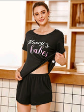 Load image into Gallery viewer, Luna Top & Shorts PJ Set