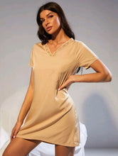 Load image into Gallery viewer, Lily V Neck Sleep Dress