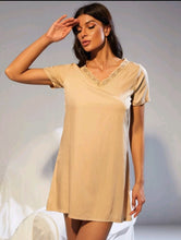 Load image into Gallery viewer, Lily V Neck Sleep Dress