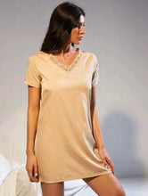 Load image into Gallery viewer, Lily V Neck Sleep Dress