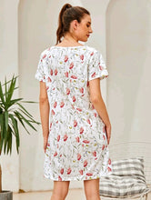 Load image into Gallery viewer, Taylor Floral Short Sleeve Night Dress