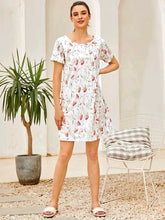Load image into Gallery viewer, Taylor Floral Short Sleeve Night Dress