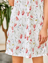 Load image into Gallery viewer, Taylor Floral Short Sleeve Night Dress