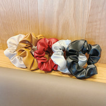 Load image into Gallery viewer, Leather Scrunchies