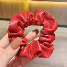 Load image into Gallery viewer, Leather Scrunchies
