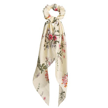 Load image into Gallery viewer, Floral Hair Scarf Scrunchies