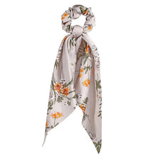 Load image into Gallery viewer, Floral Hair Scarf Scrunchies