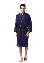 Load image into Gallery viewer, Hotel Bathrobe Blue