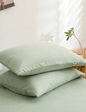 Load image into Gallery viewer, Pillowcases Set of 2 (Green)