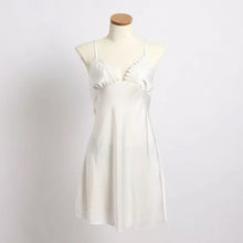 Load image into Gallery viewer, White Silk Robe Sets