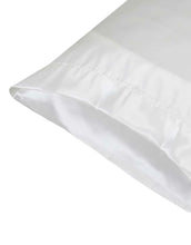 Load image into Gallery viewer, Premium Silk Satin White Pillowcase (2pcs)