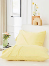 Load image into Gallery viewer, Premium Bamboo Pillowcases Set of 2 (Yellow)