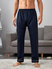 Load image into Gallery viewer, Navy Blue Plain Pants