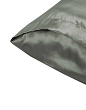 Load image into Gallery viewer, Premium Satin Gray Pillowcase (2pcs)