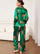 Load image into Gallery viewer, Roar Elegant Silk Pjs
