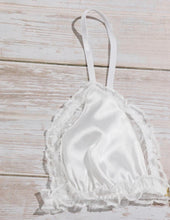 Load image into Gallery viewer, Satin White Lingerie Set