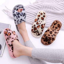 Load image into Gallery viewer, Women's Faux Spot Cross-Slides