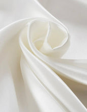Load image into Gallery viewer, Premium Silk Satin White Pillowcase (2pcs)