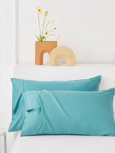 Load image into Gallery viewer, Premium Bamboo Pillowcases Set of 2 (Blue)