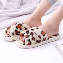 Load image into Gallery viewer, Women's Faux Spot Cross-Slides