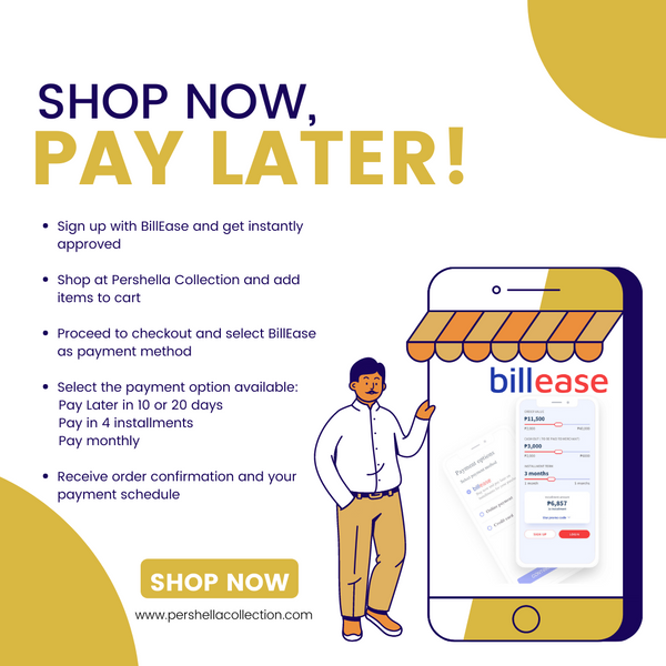 No credit card? No problem.  Shop now with BillEase Pay Later
