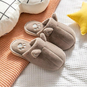 Caramell Puppy Fluffy Slippers