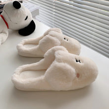 Load image into Gallery viewer, Women Comfort Plush Bear Slippers
