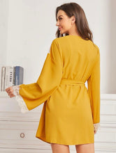 Load image into Gallery viewer, Mustard Luxurious Robe
