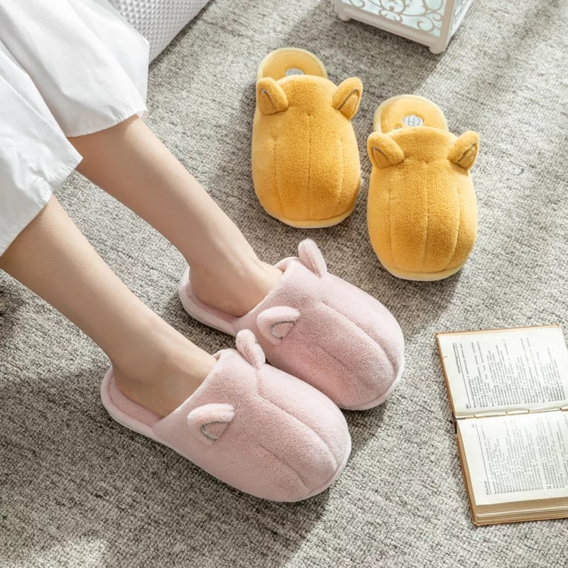 Caramell Puppy Fluffy Slippers