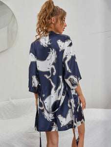 Kara Silk Robe Sets