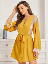 Load image into Gallery viewer, Mustard Luxurious Robe
