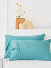 Load image into Gallery viewer, Premium Bamboo Pillowcases Set of 2 (Blue)
